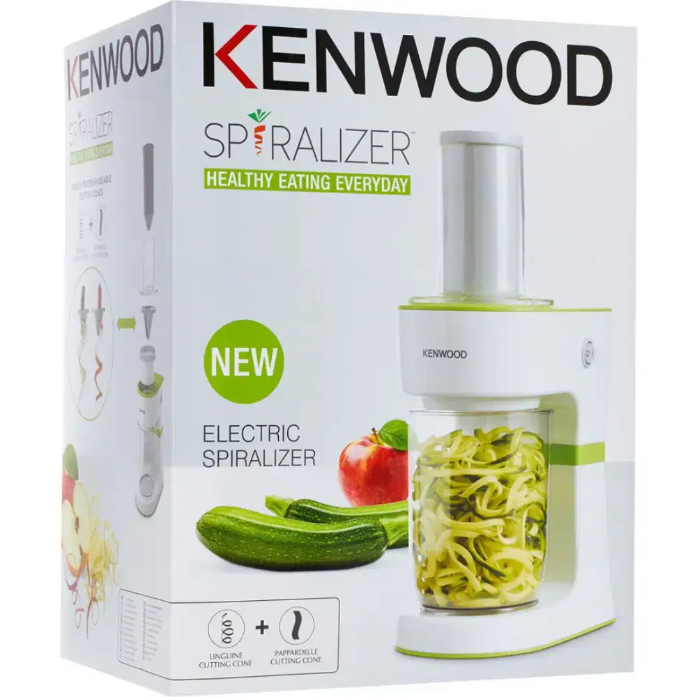 Kenwood electric spiralizer fgp203wg pembuat spiral makanan salad