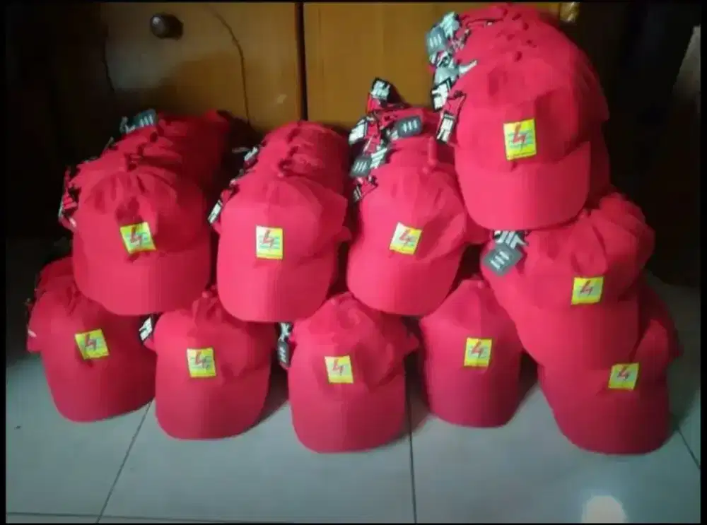 Topi Baseball Sablon Custom Satuan Murah