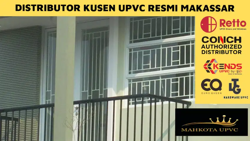 toko jual kusen upvc  Makassar