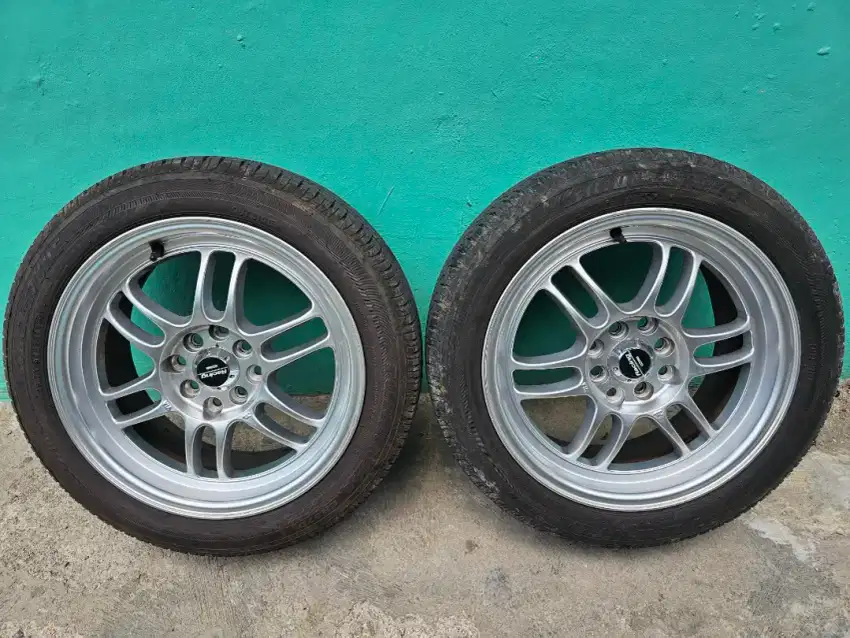 Jual 4 unit Velg Enkei dan Ban Bridgestone R16 185/55