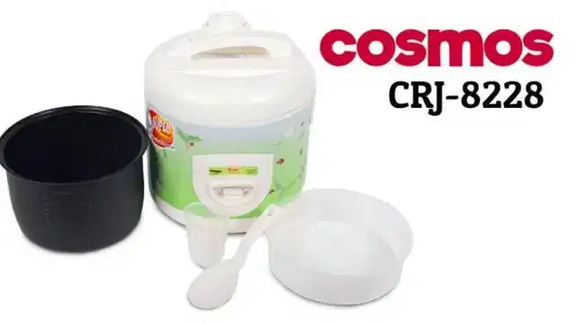 Rice cooker Cosmos CRJ-8228  kapasitas 2 L, memasak dan memanaskan