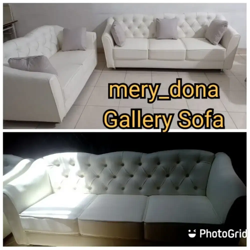 Sofa minimalis klasik modern kancing seribu