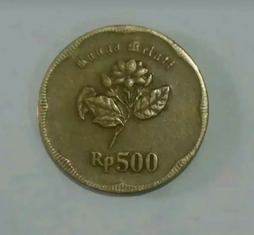 Koin 500 melati 1991