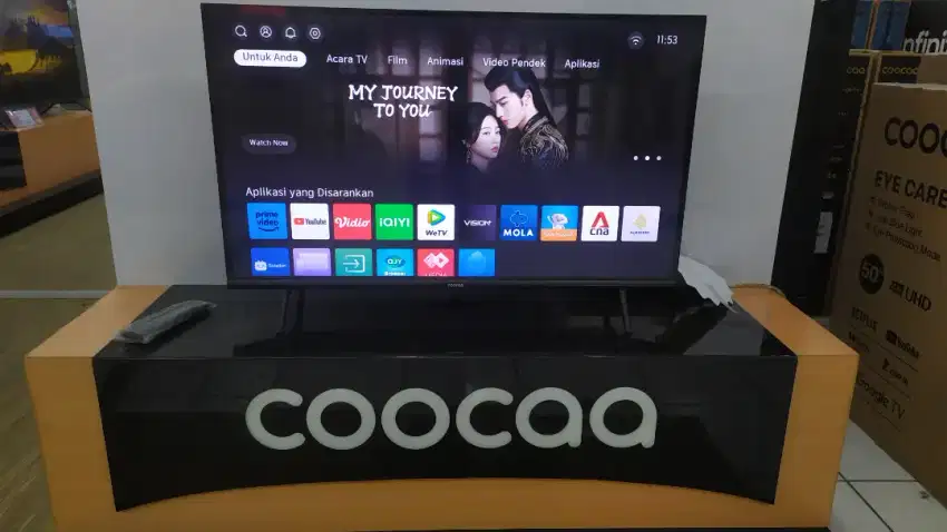 LED TV COOCAA 32 inch Smart/Google Tv Bunga Rendah