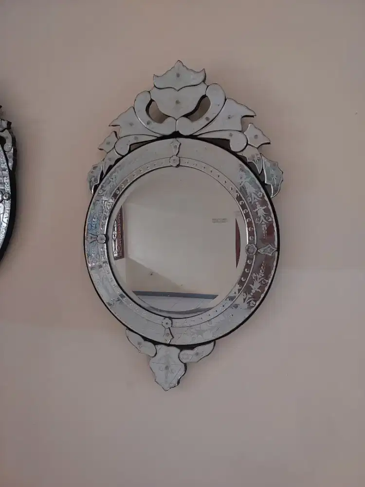 Cermin antik Venesia 115 cm