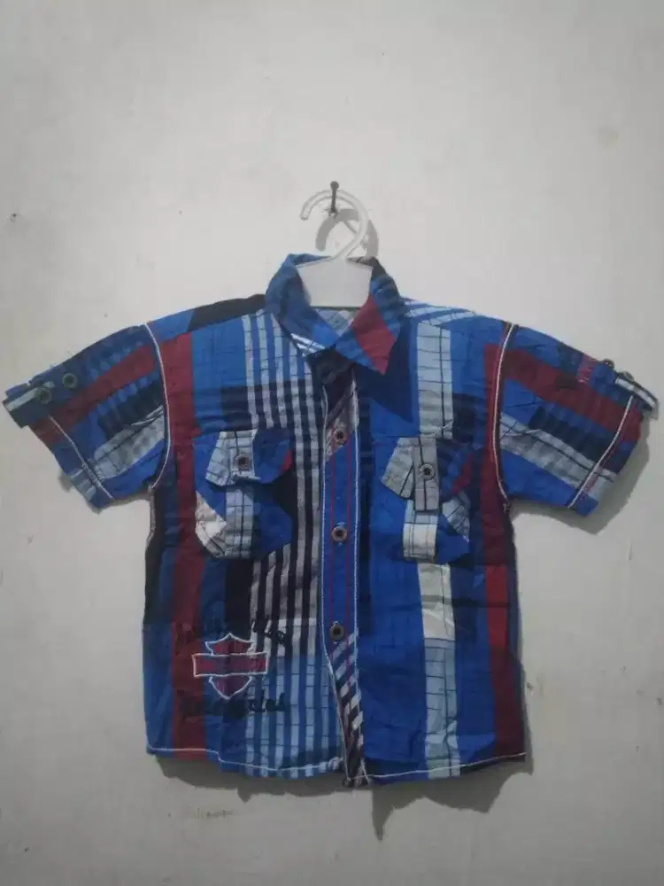 Kemeja anak murah untuk umur 1 sampai 3 tahun