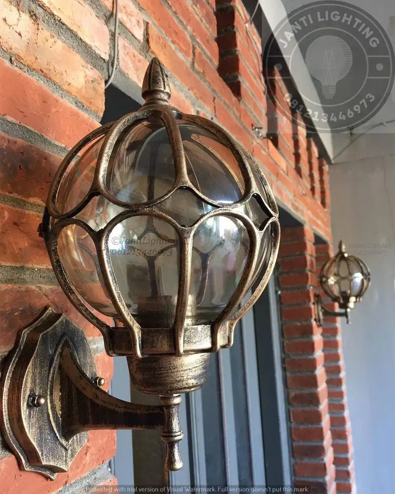 Lampu hias pagar klasik