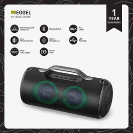 Eggel Elite XL 2 Portable Speaker Microphone Bluetooth with RGB Light