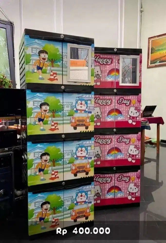 Lemari Plastik Kerakter