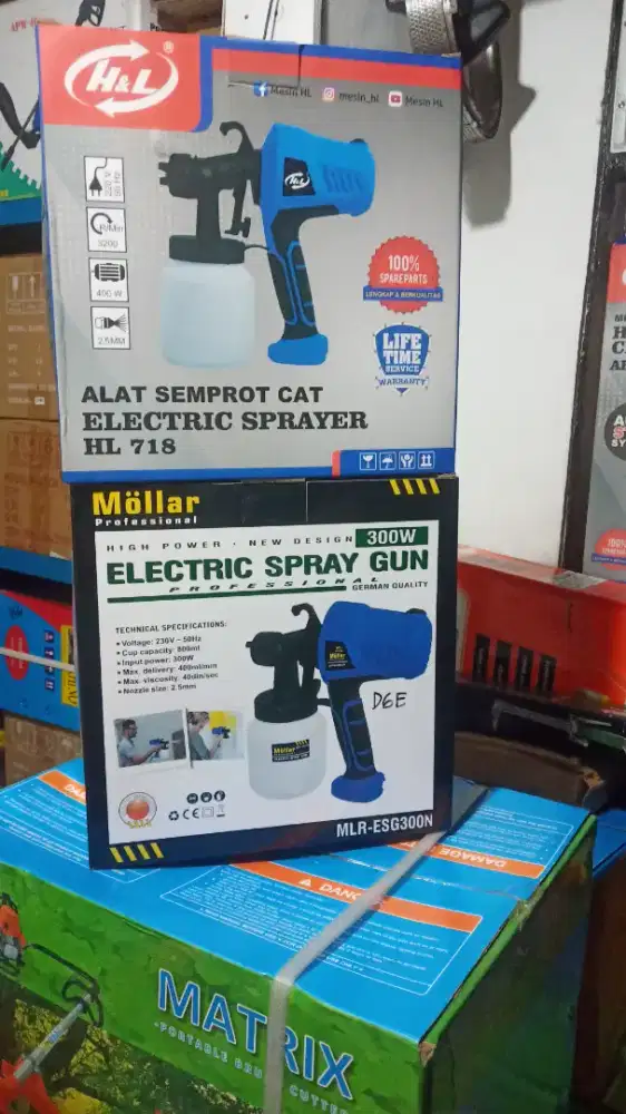 (RUMAH TEKNIK JOGJA)Spray elektrik utk ngecat