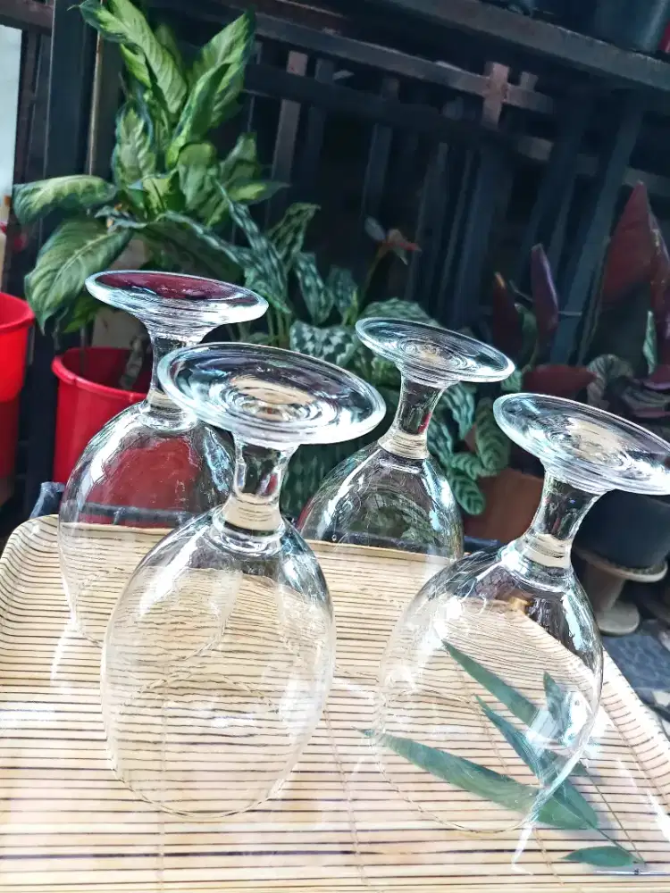 Set gelas kaki vintage hs