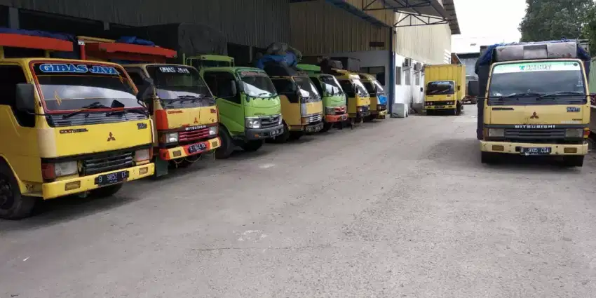 sewa truk jasa angkutan / colt diesel / ekspedisi Gibas jaya