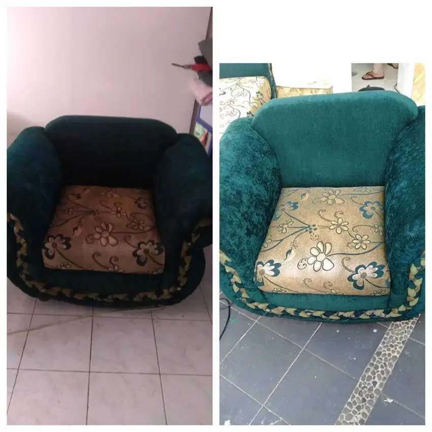 Jual jasa cuci sofa sofabed springbed kasur karpet jok mobil