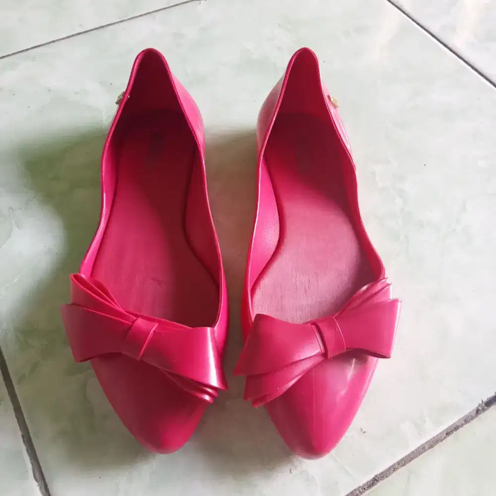 Sepatu Melissa Flat Shoes Pink