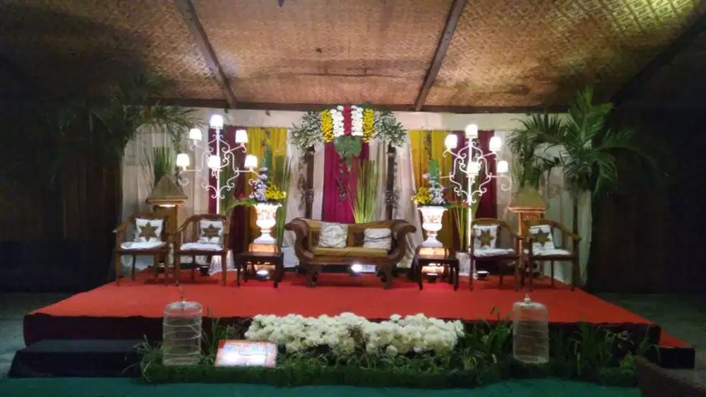 dekor alat pesta btenda kursi kipas