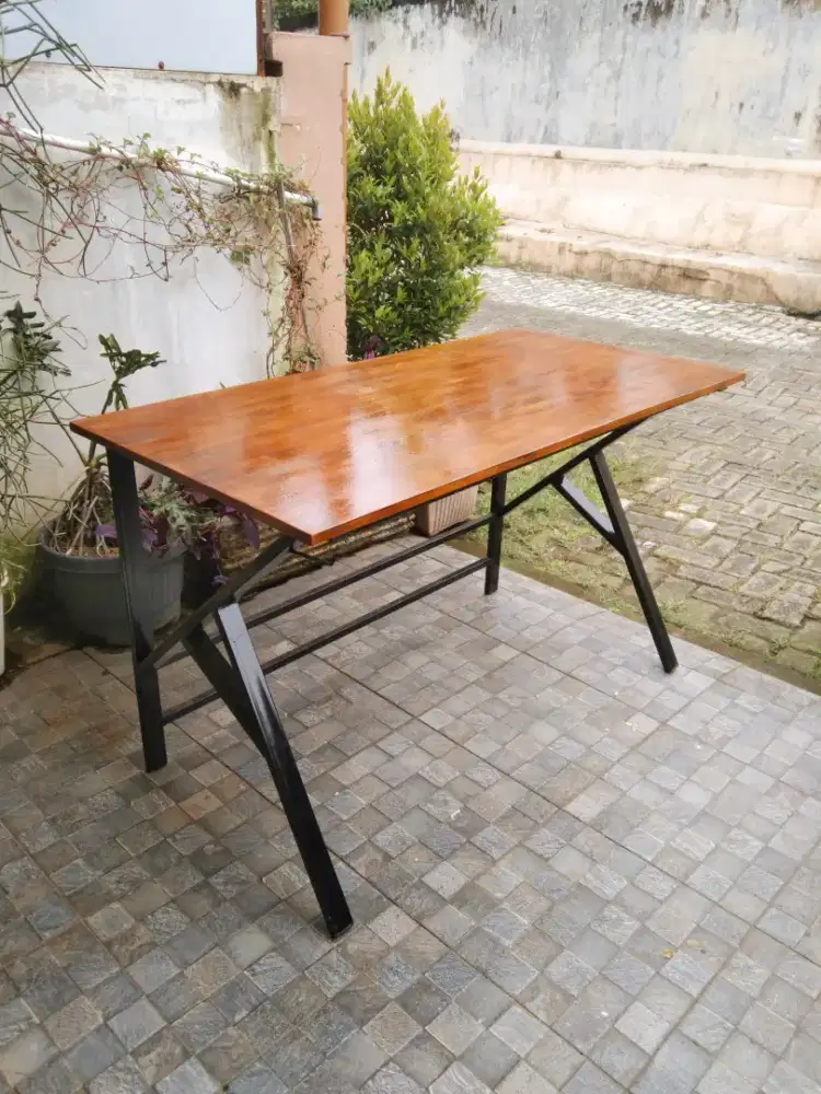 Meja komputer meja gaming industrial