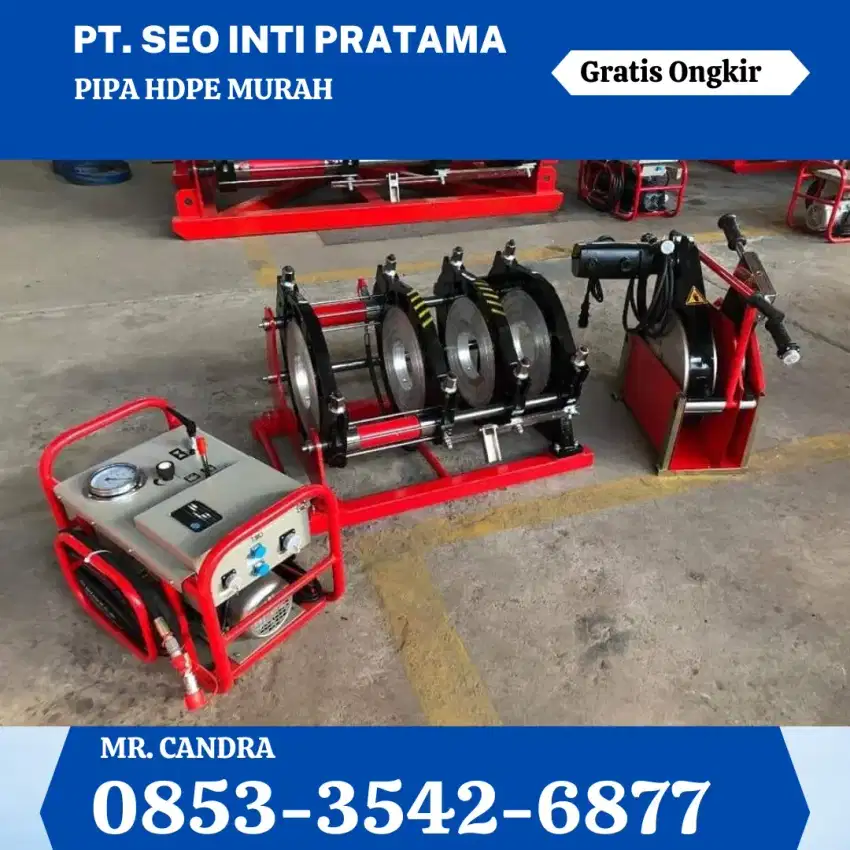 Mesin sambungan pipa 315-(3-12)mesin las pipa Hdpe