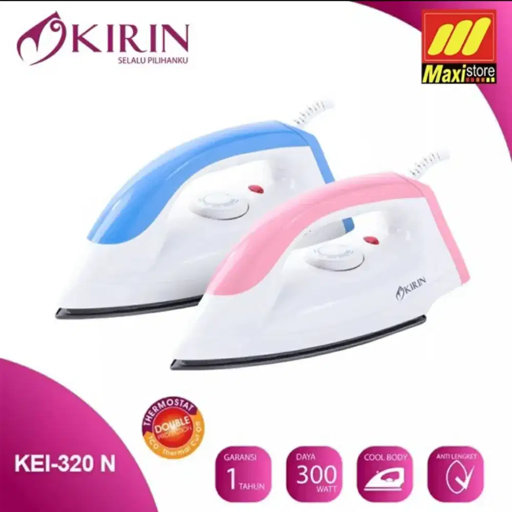 Setrika listrik #Kirin