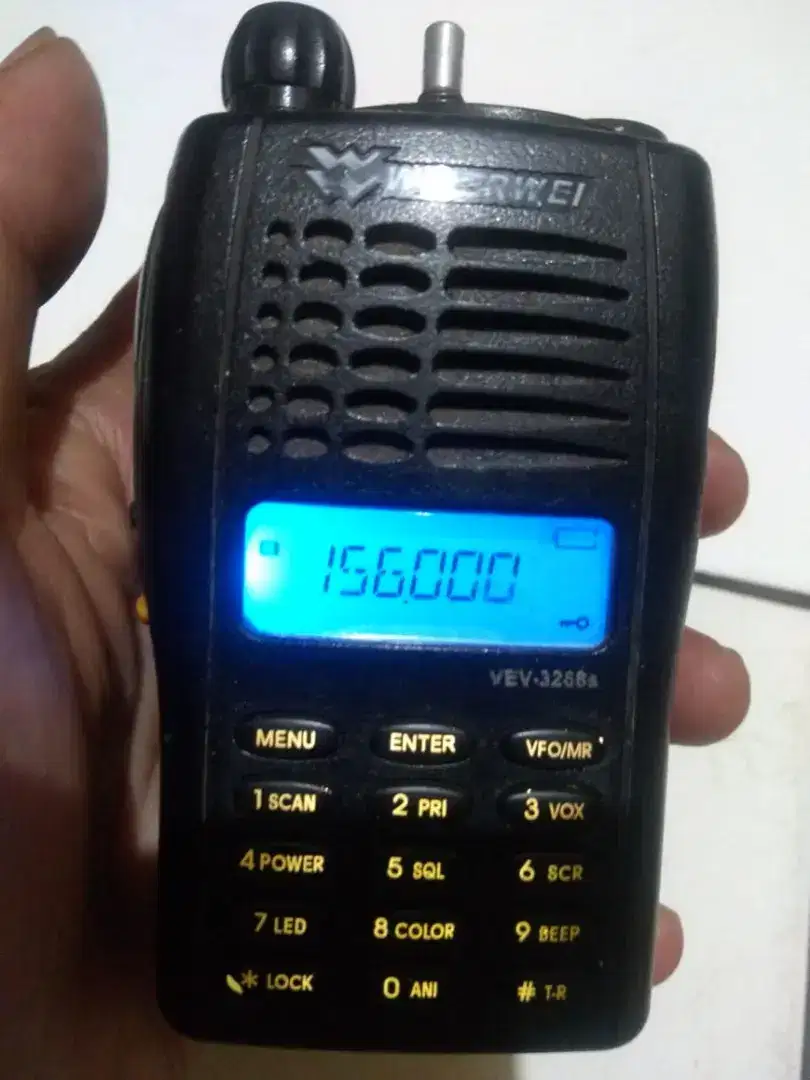 Dijual hnya unit HT Weirwei VEV 3288S , VHF .