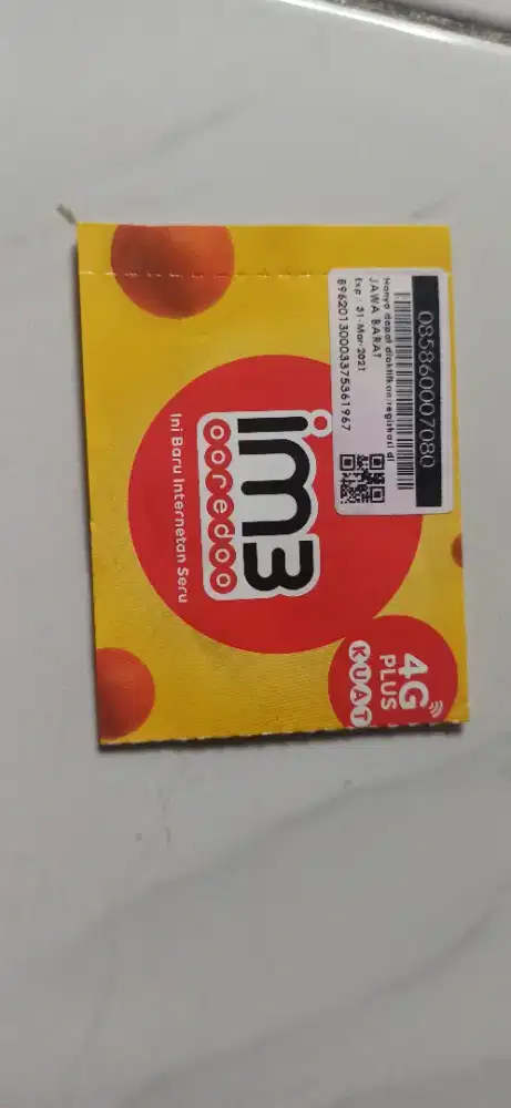 Perdana indosat istimewa