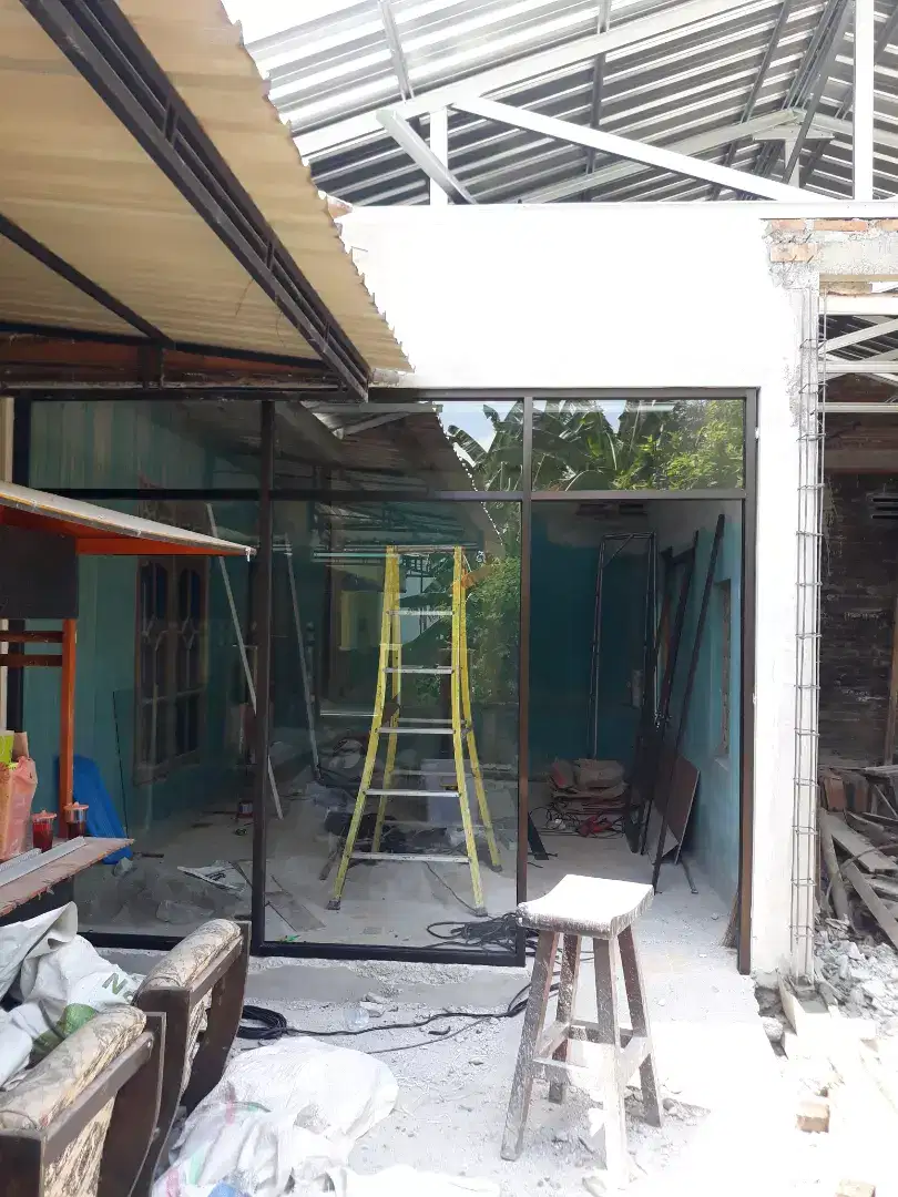 Sekat kamar sekat ruangan partisi aluminium