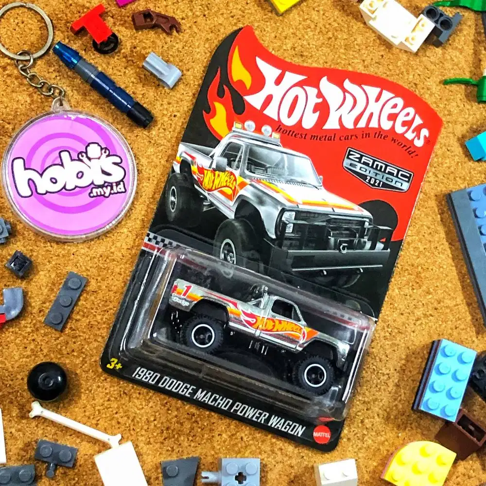 Diecast Hot Wheels ZAMAC EDITION 2021 Dodge Macho Power Wagon Mail In
