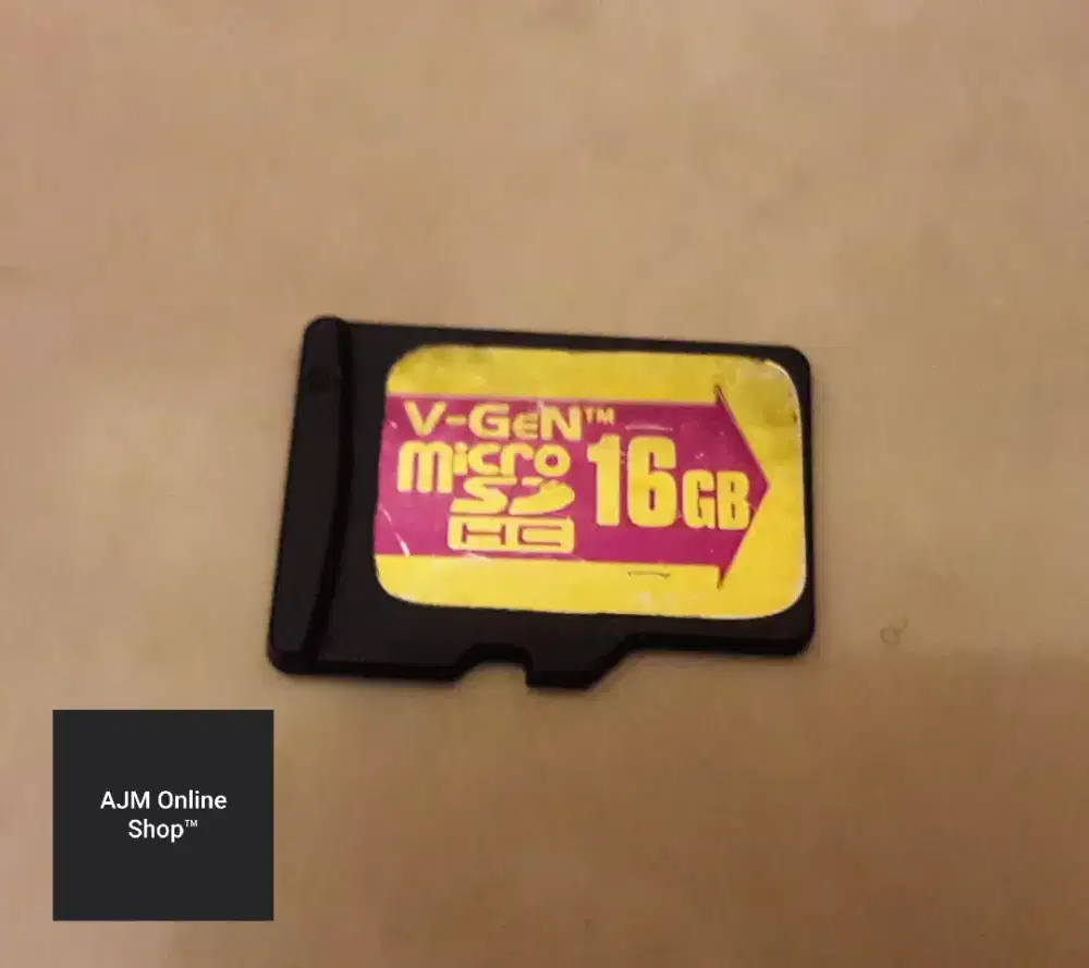 Micro SD  HC V-GeN 16 GB (Dijual Murah)