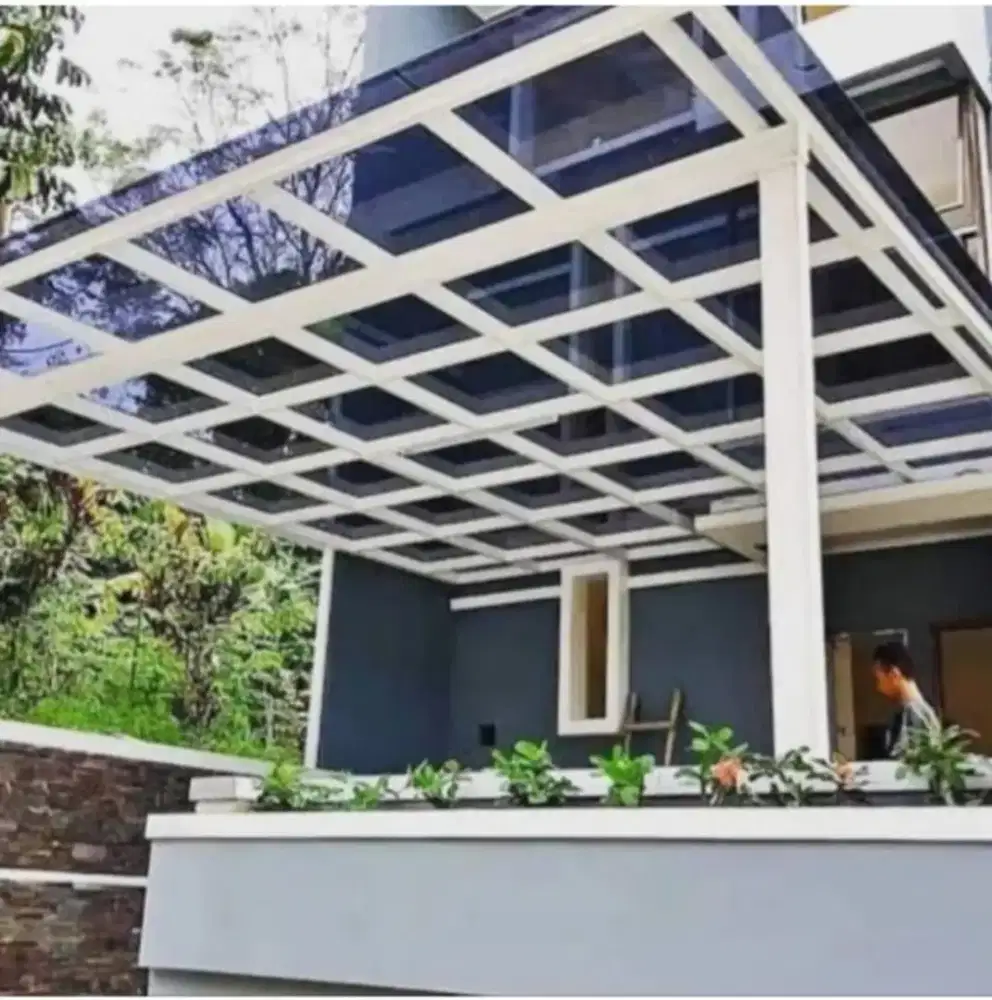 Kanopi rangka / atap solarputt