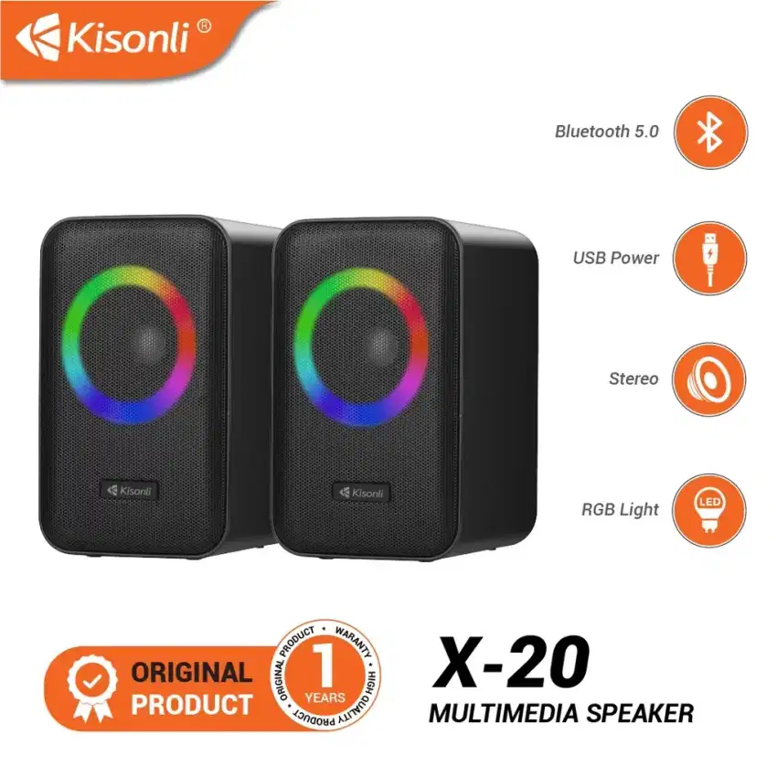 Kisonli X20 Super bass bluetooth speaker