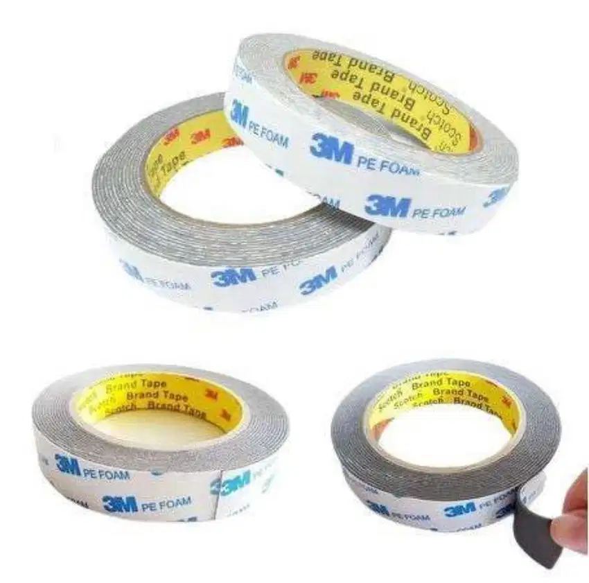 Double Tape 3M PE Foam Solasi BB Busa 20 mm X 4.5 M 20mm X 4.5M