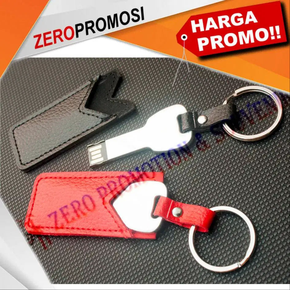 Usb Metal Key Sarung Kulit fdlt26