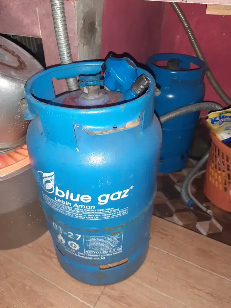 JUAL BLUEGAZ 5,5kg + REGULATOR MULUS PEMAKAIAN SENDIRI