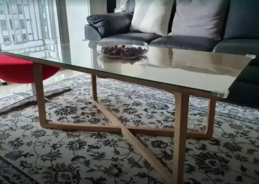 Coffee Table Meja Kayu Minimalis Asli