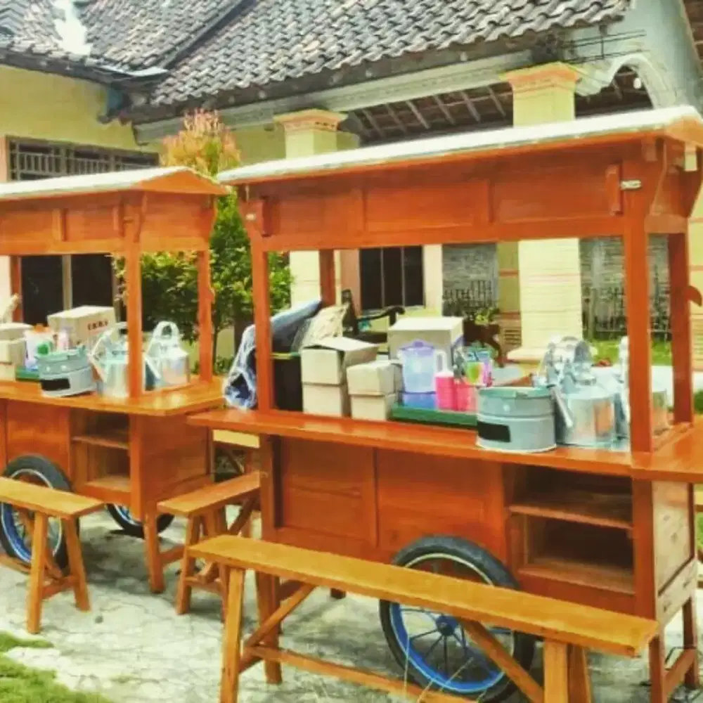 Gerobak Angkringan murah Gratis ongkir