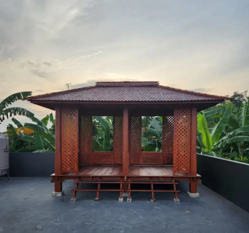 Gazebo saung 4x2,5M