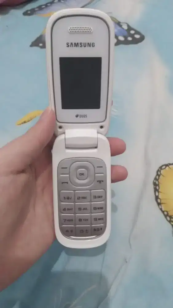 Hp Handphone Jadul Samsung Lipat Bekas Dual Sim e1272 Original 100%