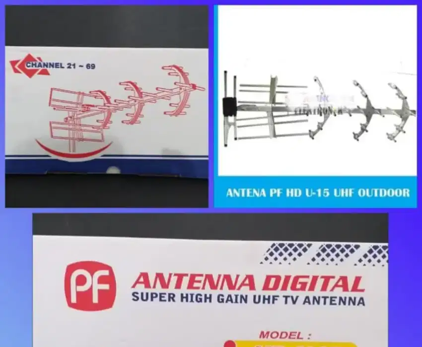 1 Paket Antena Digital Sama Pasang (Bergaransi)