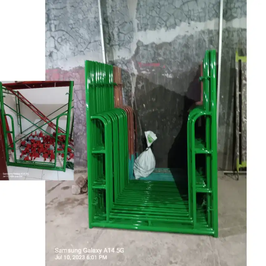 Jual scaffolding, kapolding, steger, andang t.170x1,8mm baru