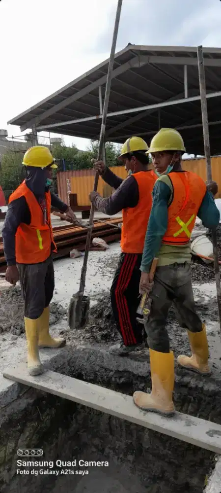 Jasa setrose dan bor pile mesin