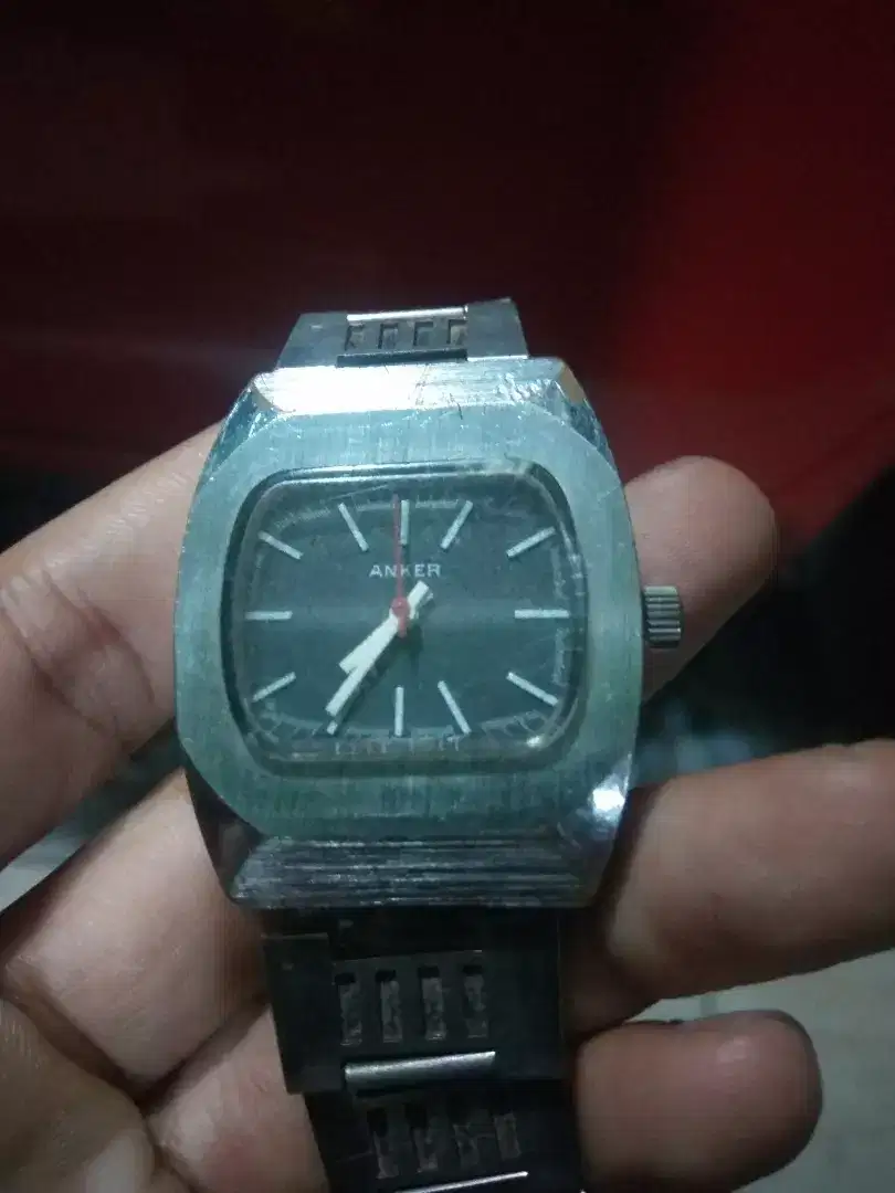 jam tangan anker manual jadul vintage