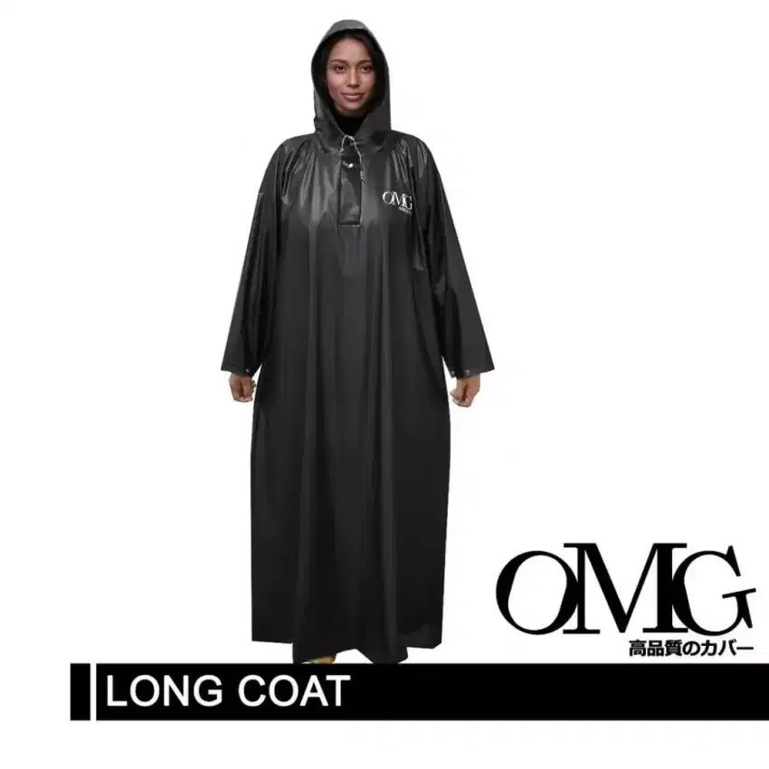 Jas Hujan Gamis Wanita Bahan Tebal Berkualitas Bisa COD Langsng WA