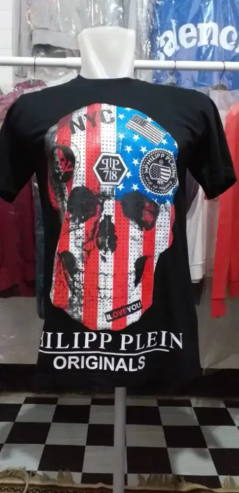 tshirt baju kaos philipp plein skul