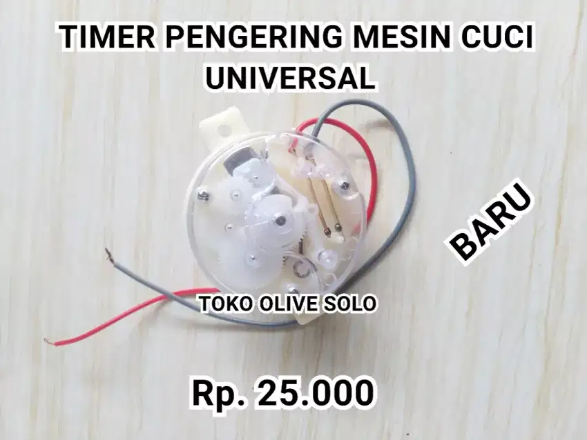 Timer Pengering Mesin Cuci  (Tidak Bisa Cod / Tidak Kirim)