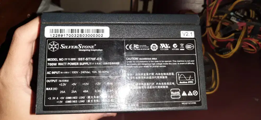 2nd PSU Silverstone 700 watt