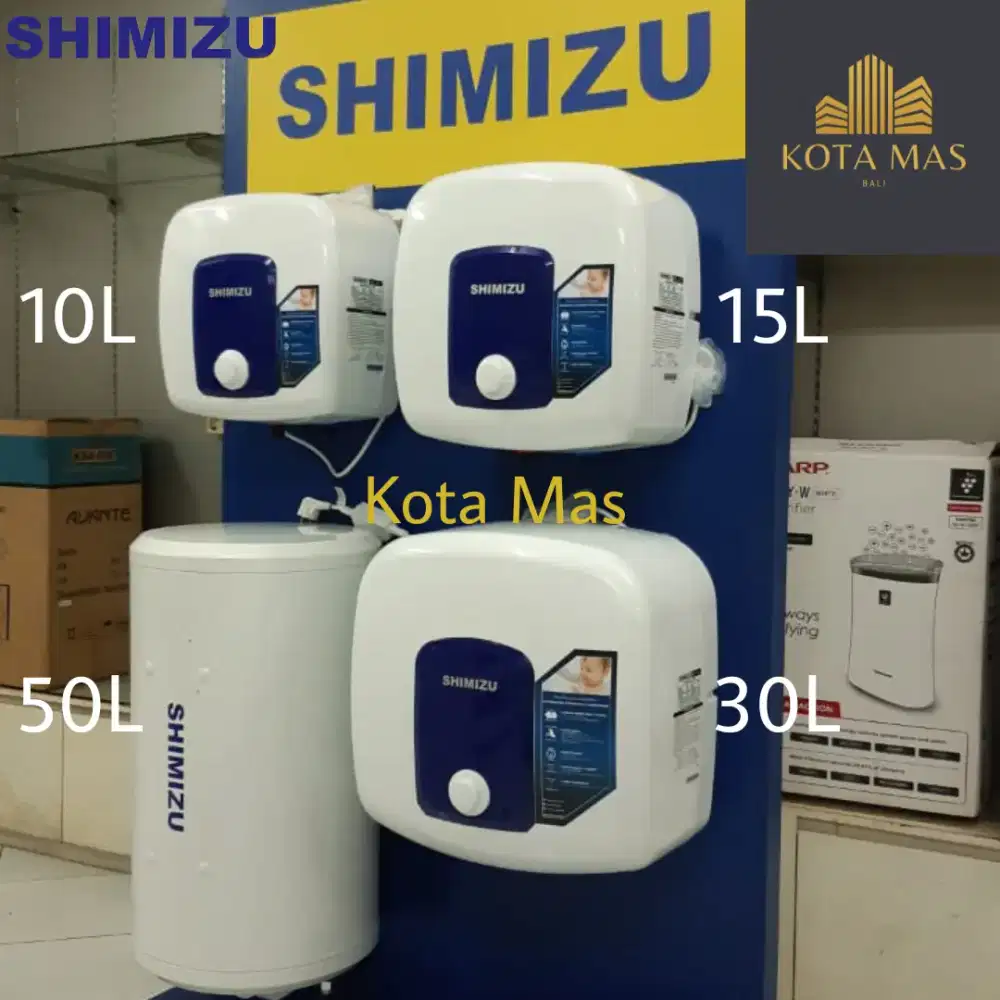 Electric Water Heater Listrik 10 / 15 / 30 / 50 Liter Shimizu Elektrik
