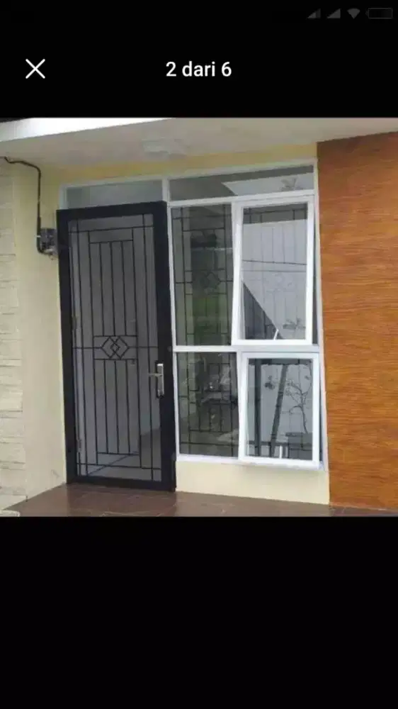 Pintu kawat nyamuk kasa baja.pintu baru ya bukan pintu bekas.?