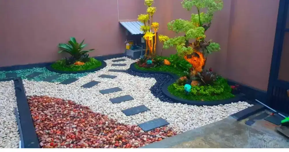 Tukang taman spesialis pembuatan taman..