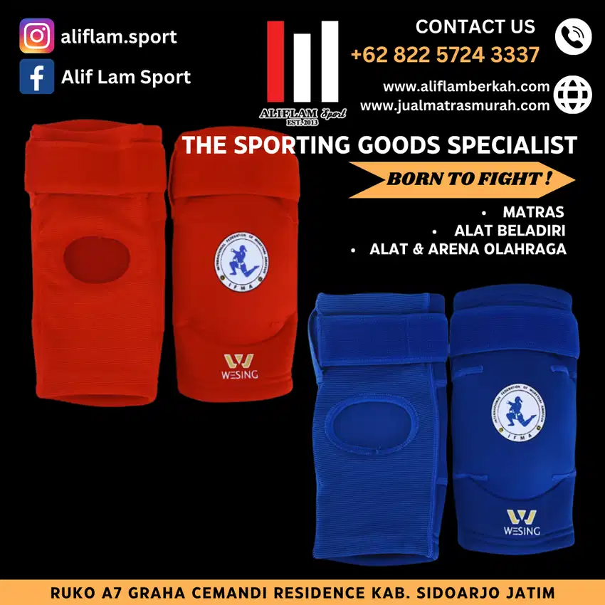 Elbow Pads Muay Thai WESING IFMA APPROVED Elbow Guard Muaythai Siku