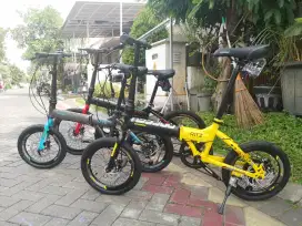 Sepeda lipat Odessy 16 dan 20