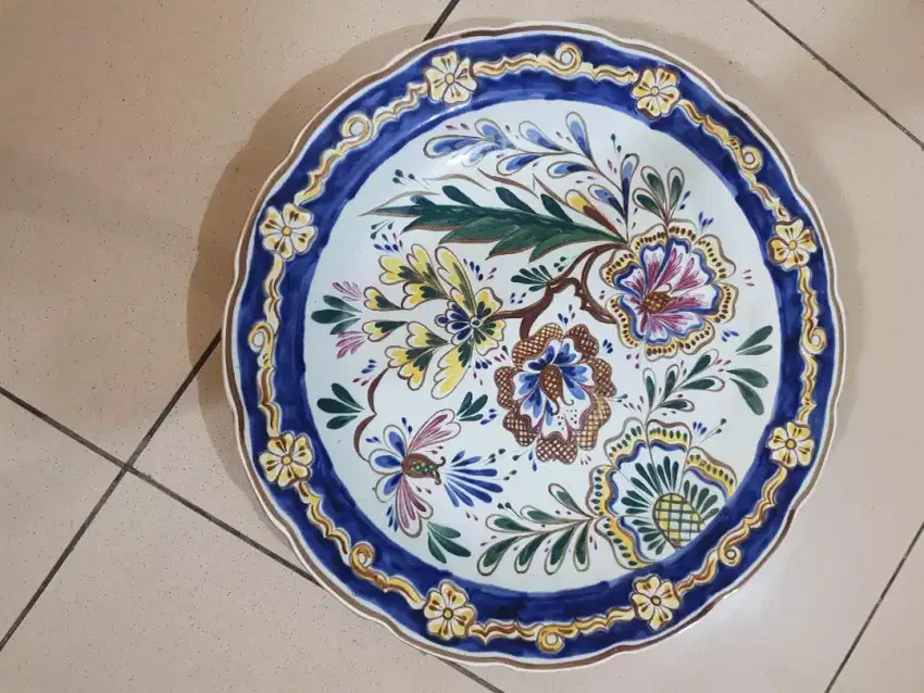 Piring antik China 38 cm